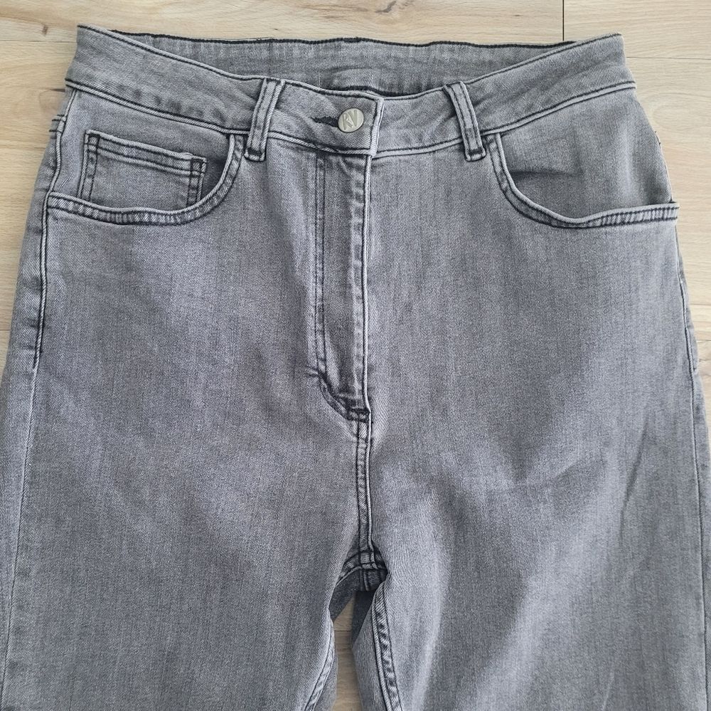 Reclaimed Vintage Gray Slim Jeans - Picture 2 of 8